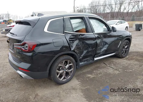 2024 BMW X3 xDrive30I z USA, uszkodzony, nr VIN 5UX53DP09R9X36789
